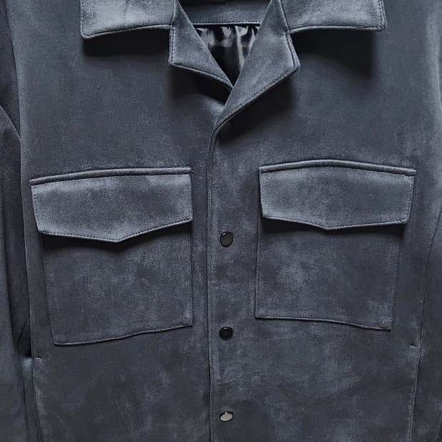 스파오 스웨이드 자켓