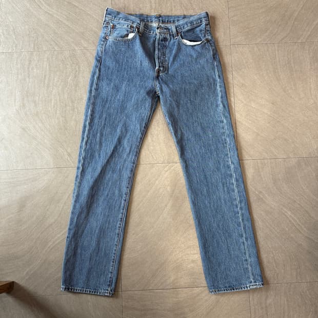 리바이스 정품 501 데님 팬츠 바지