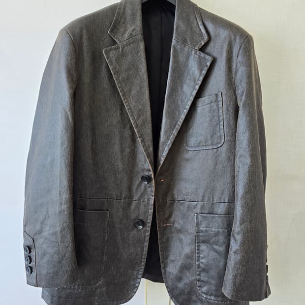 일꼬르소 빈티지 레더 자켓 새상품