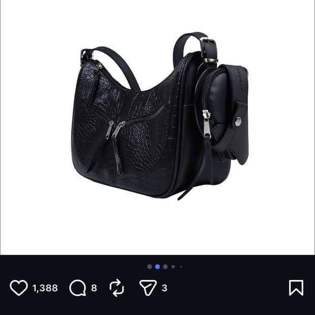 희귀매물)이우가마카라스 숄더백