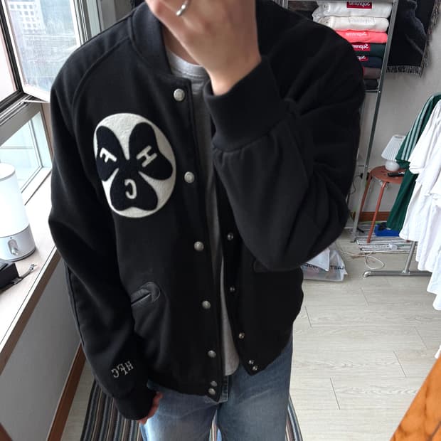 헤리티지플로스 바시티 자켓