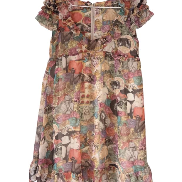 hysteric glamour 나염 원피스