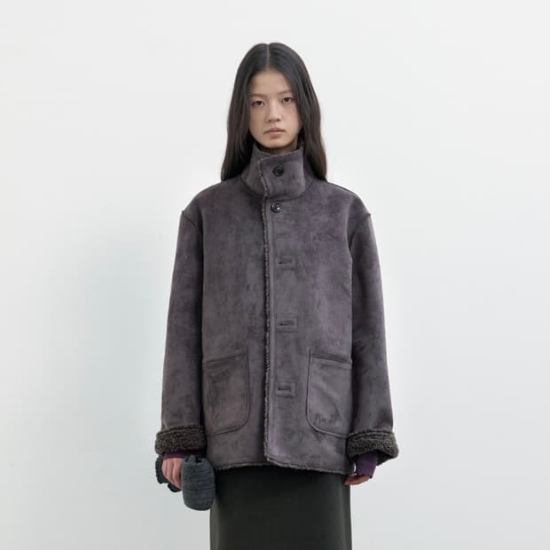 POSER 포저 리버시블 시어링 무스탕