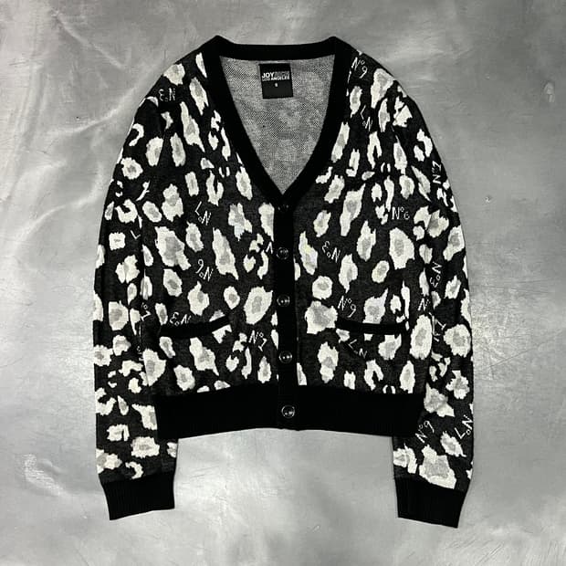  조이리치 레오파드 가디건 y15408