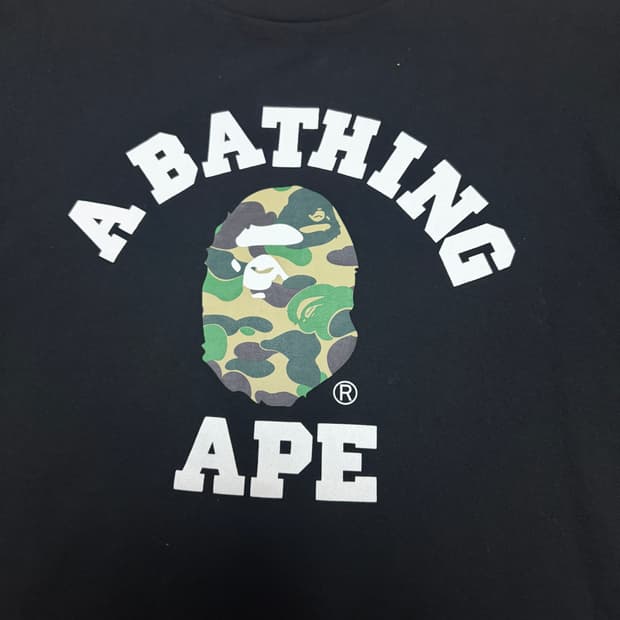 Bape Black T-shirt (베이프 검정 티셔츠)