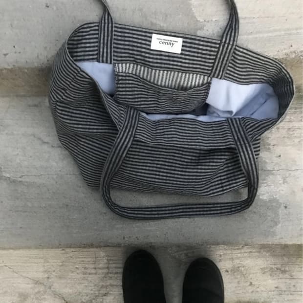 체니 (15th) wideband bag - Big grayish Pig