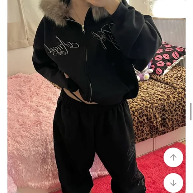 엔젤베이비 퍼후드집업/트레이닝 셑업