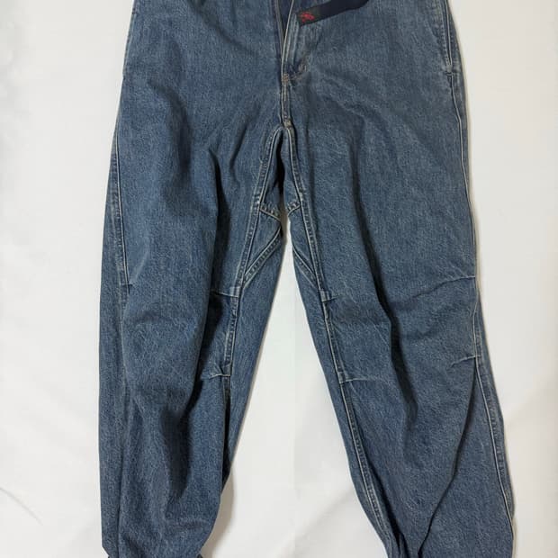 그라미치 X 빔스 별주 데님 벌룬 팬츠