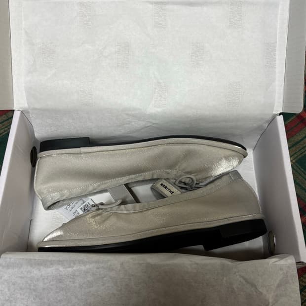 <새상품>마리떼 리본플랫슈즈