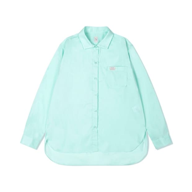 유제 yuje LAUNDRY SOLID SHIRTS (mint)