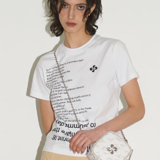 헤레틱 SONNET 18 T-SHIRT (화이트)