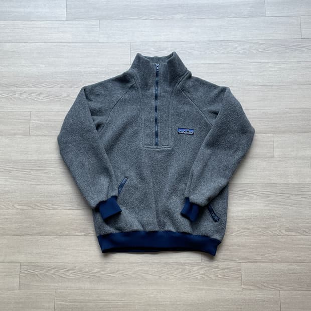 80s 파타고니아 하프 집업 신칠라 데카태그 자켓
