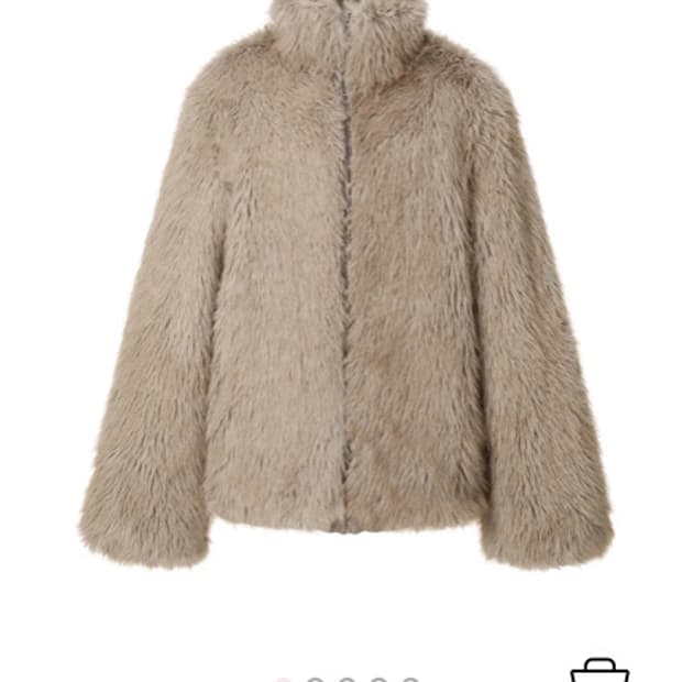 구해요 쓰리타임즈 브라우니 집업 퍼 자켓