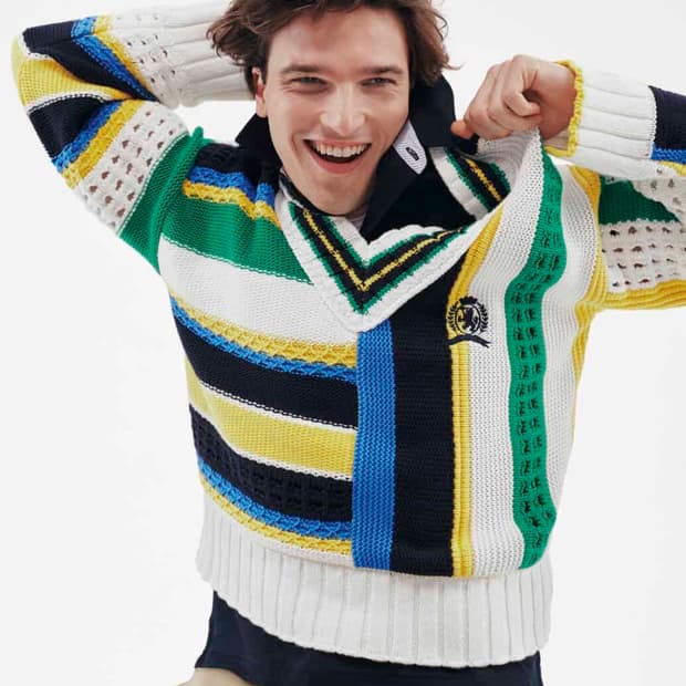 타미힐피거 컬렉션 24SS 멀티 컬러 니트