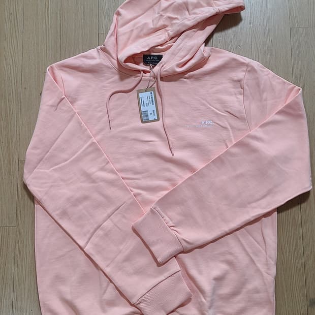 A.P.C. 핑크 후드티 XL 새상품