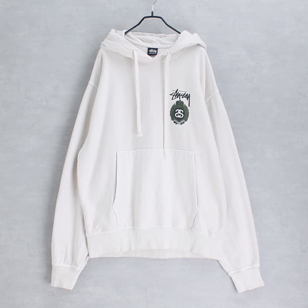 Stussy _ Crown Wreath Pig Dyed Hood