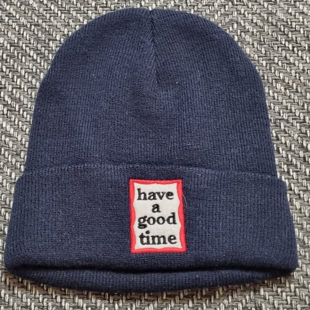 have a good time — 네이비 비니