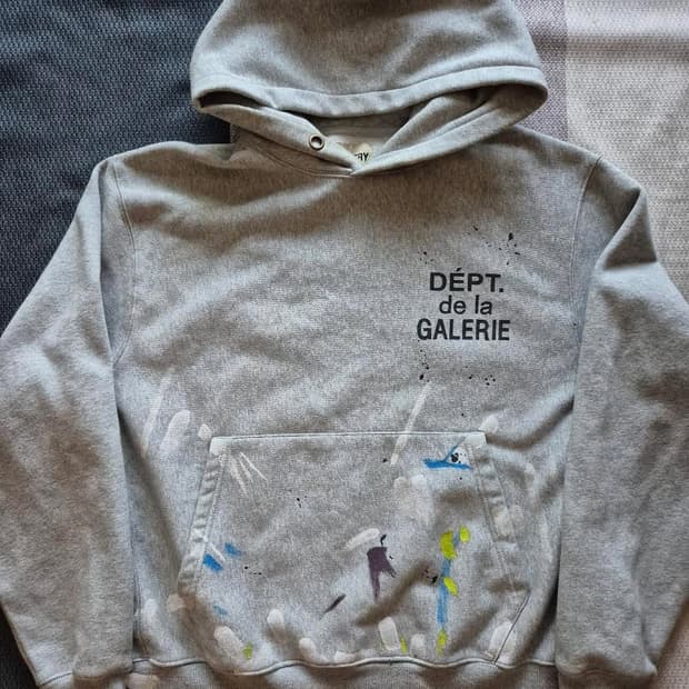 (급처라네고가능)Gallery dept 갤러리 디파트먼트 페인팅 후드티