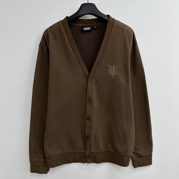 100 반스 남자 루즈핏 코튼 가디건