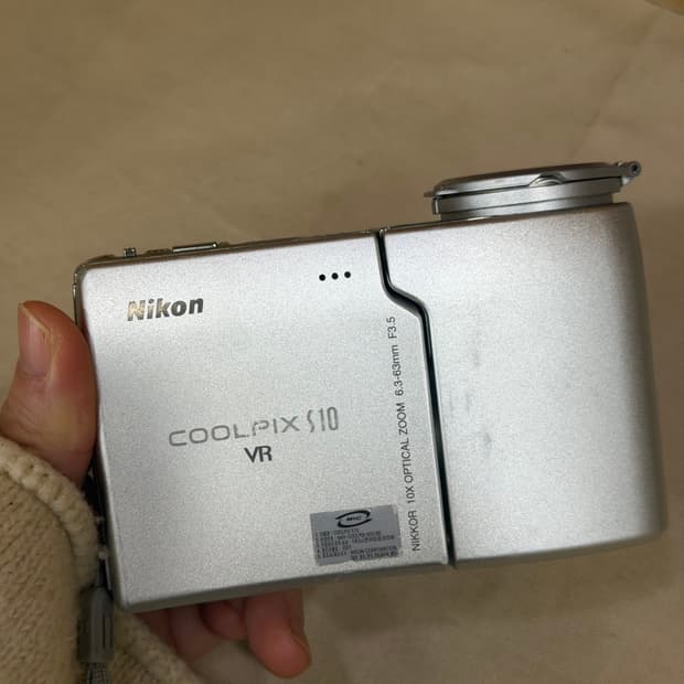 빈티지디카 니콘쿨픽스S10 coolpix (작례O)