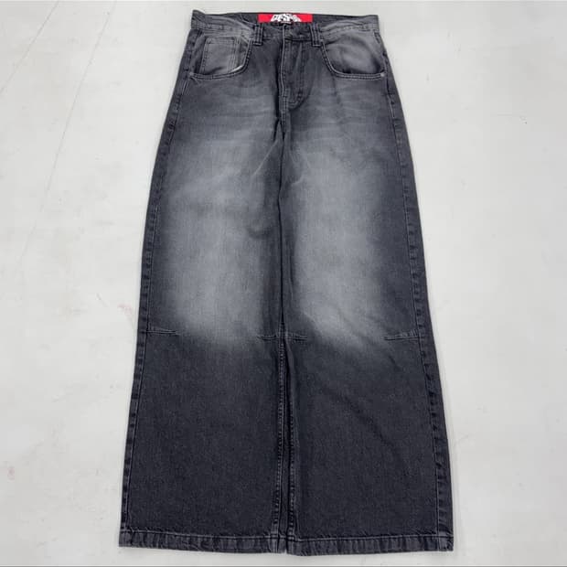 제이디드 런던 콜로소스 워싱 와이드 데님