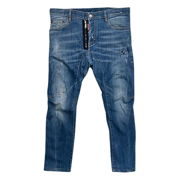 DSQUARED2 슬림핏 버튼플라이 데님팬츠 50