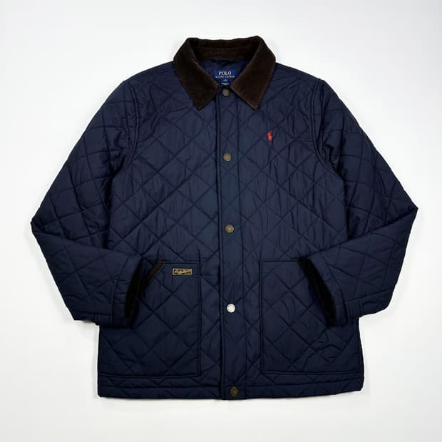 폴로 랄프로렌 걸즈 클래식 퀼팅 자켓 걸즈XL