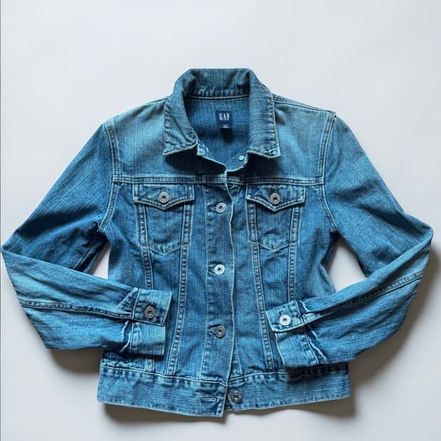 갭 데님 자켓