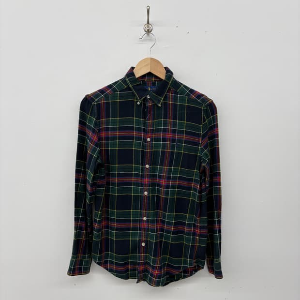 폴로 랄프로렌 타탄 체크 셔츠 여성M