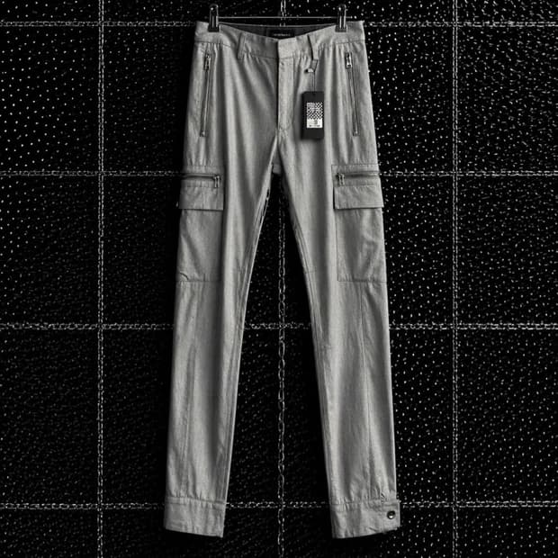 Calvin Klein platinum 지퍼 카고팬츠