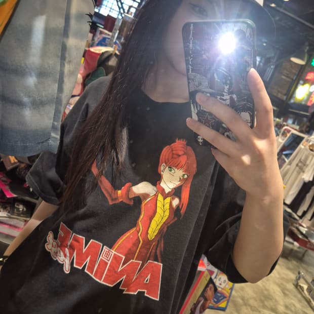 Hanes AnimeFest 행사 공식 굿즈 티셔츠