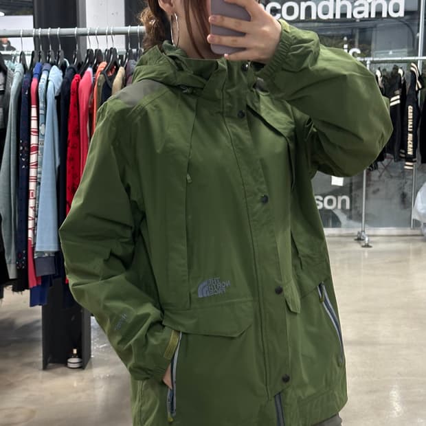 노스페이스 하이벤트 윈드브레이커 자켓