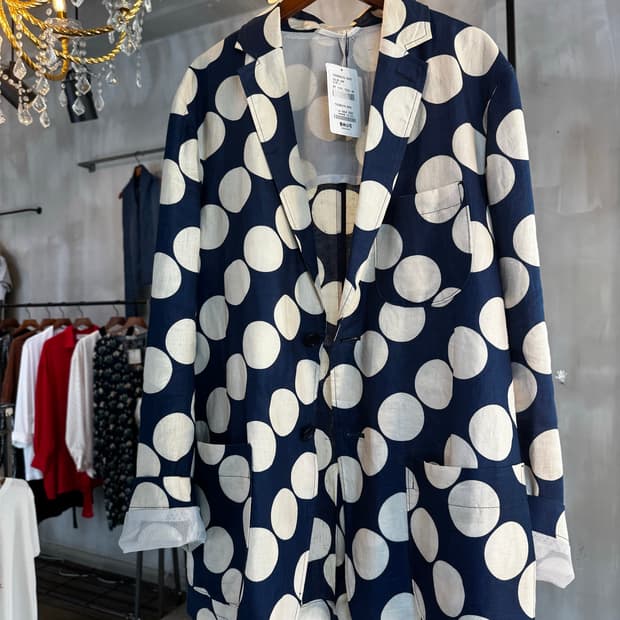 Blue blue japan 린넨100 자켓