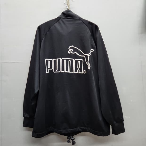 푸마 백 빅로고/사이드라인 져지 자켓 M(XL)