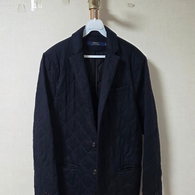 폴로 랄프로렌 네이비 퀼팅 자켓 
