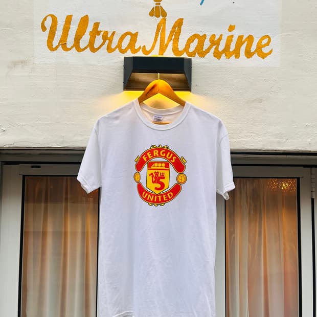 FERGUS UNITED 프린팅 반팔티 M