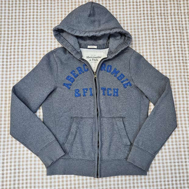 아베크롬비앤피치 기모 후드집업 자켓 남자100