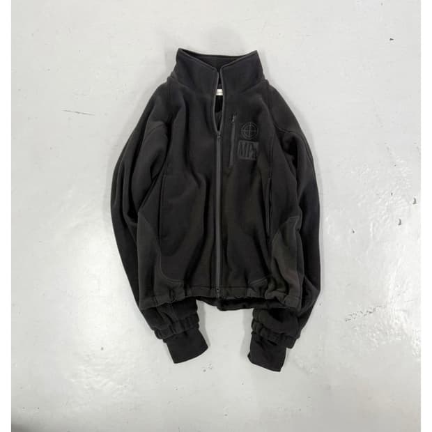 [M] plasticproduct 헤비 플리스 자켓 블랙 색상 판매합니다