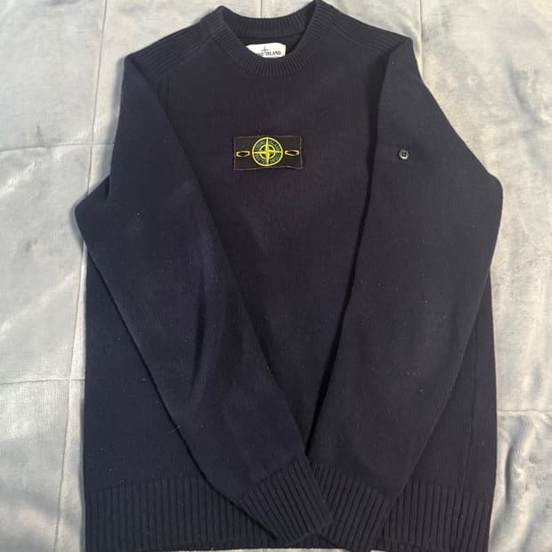 스톤아일랜드 니트 네이비 [20FW]