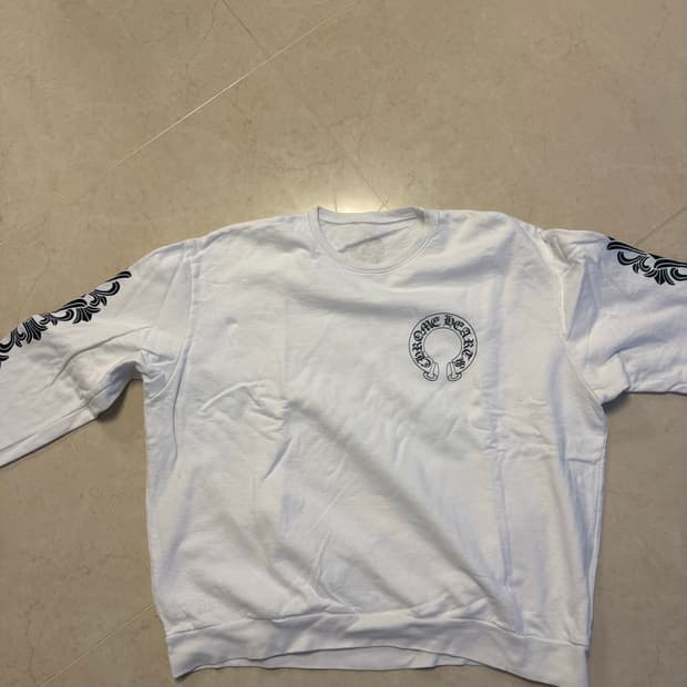 크롬하츠 맨투맨 L + 티셔츠 L