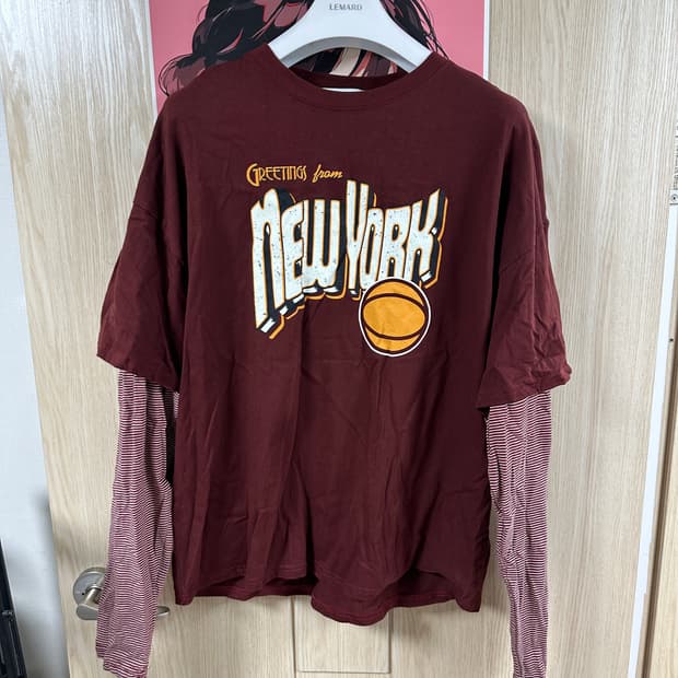 보세 레이어드 긴팔 새것