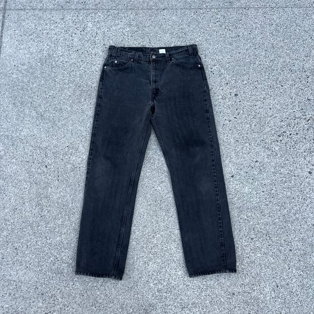 90s Levi's 505 흑청데님팬츠