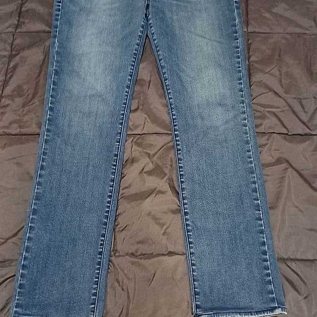 게스 슬림스판청바지 32인치 기장102