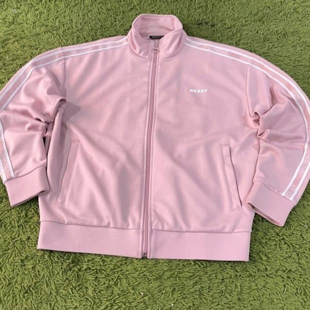 널디 핑크 트랙탑 져지집업 100/L