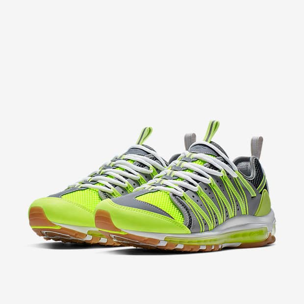 NIKE 나이키 클랏 줌 헤이븐 볼트 형광 운동화 300사이즈