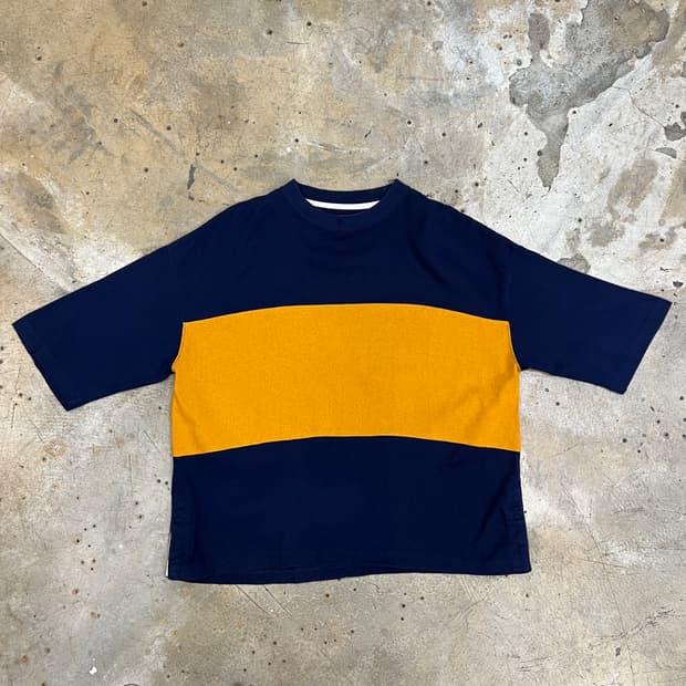 BEAMS BOY 배색 티셔츠