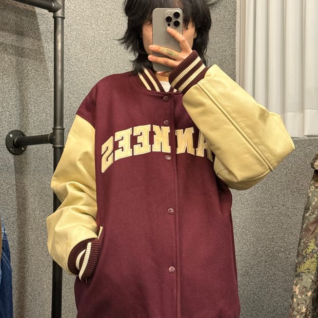 MLB Burgundy Barcity Jacket