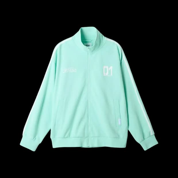 하츠네미쿠 스파오 콜라보 트랙 자켓