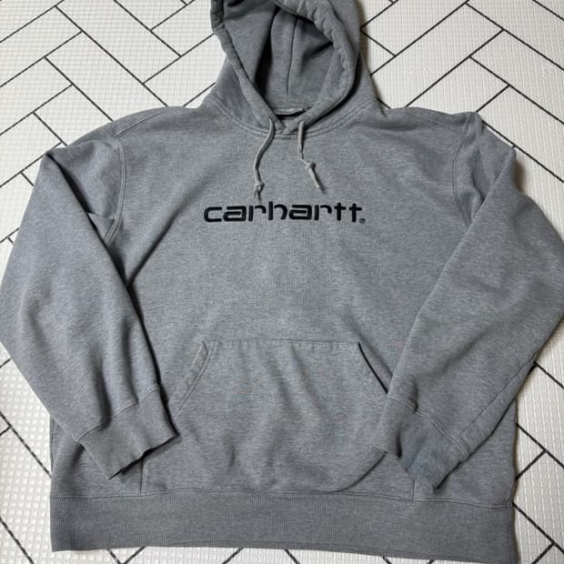 칼하트 wip 멜란지 XXL 후드티