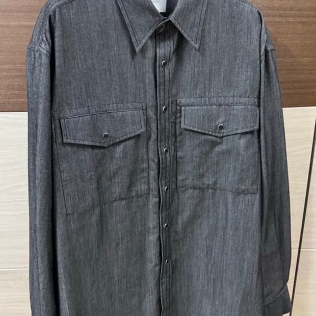 유스 데님 셔츠 Ssize